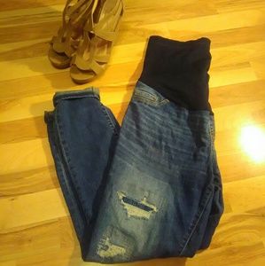 Liz Lange Maternity Skinny Ankle Jeans Size S